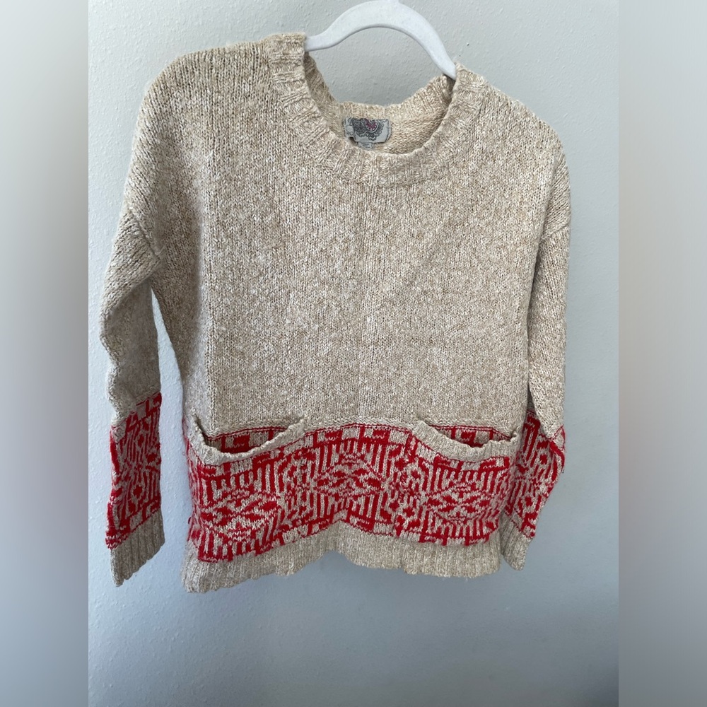 Scandi style crewneck knit sweater Eloté brand